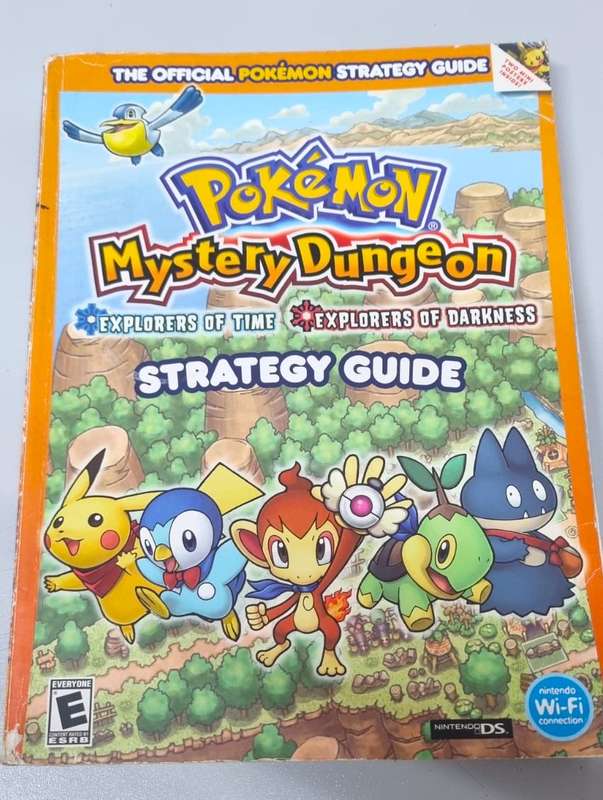 Official Nintendo Rare pokemon mystery dungeon time and darkness stratergy guide