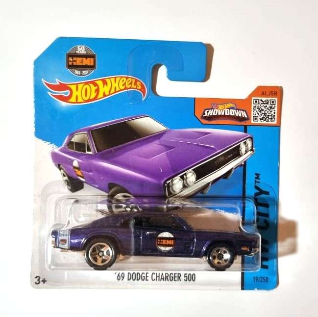 69 Dodge Charger 500 Hot wheels