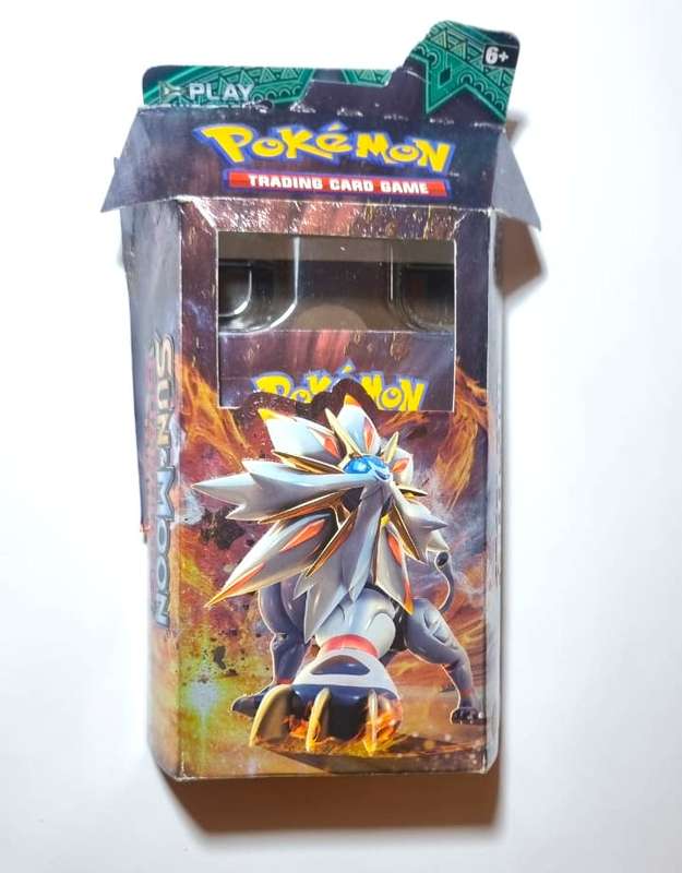 Pokemon Sun And Moon Steel Sun Deck Box
