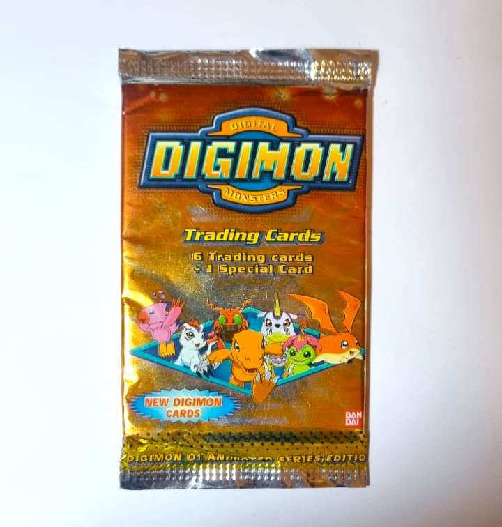 Sealed 1999 Bandai Digimon Animated Series 2 Booster Pack