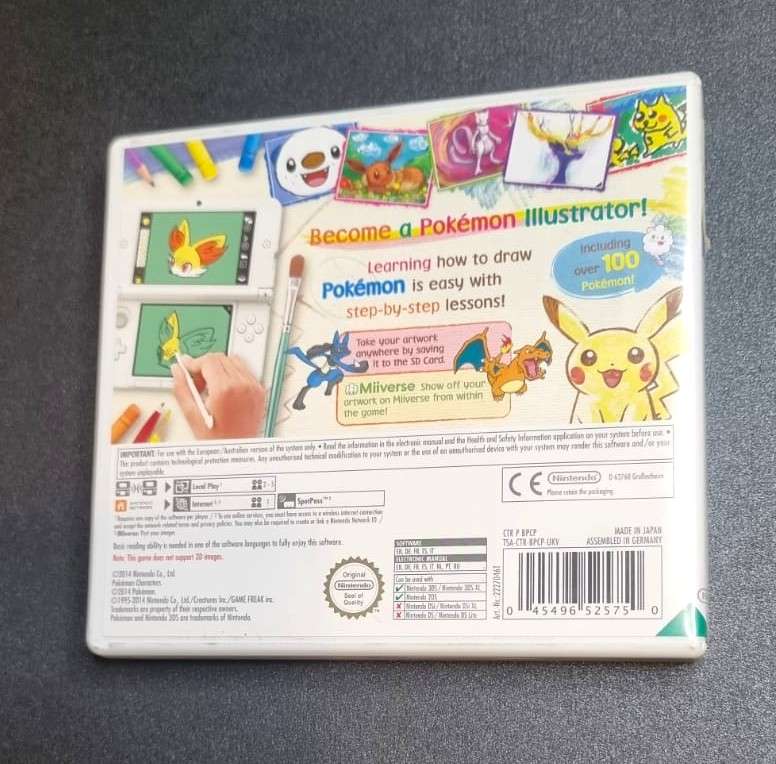 POKEMON ART ACADEMY 3DS