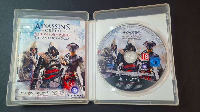 RARE Assassins Creed The American Saga PS3