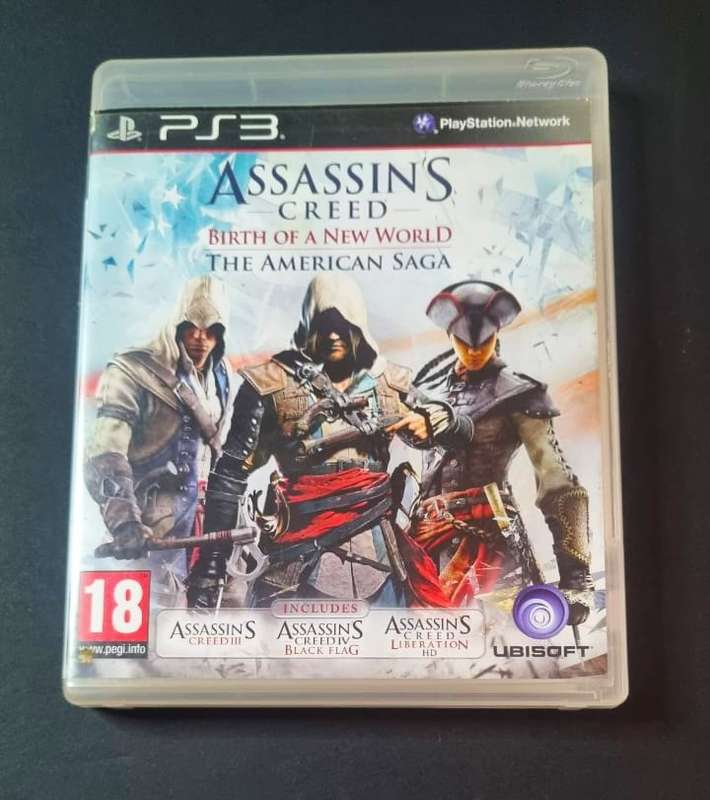 RARE Assassins Creed The American Saga PS3
