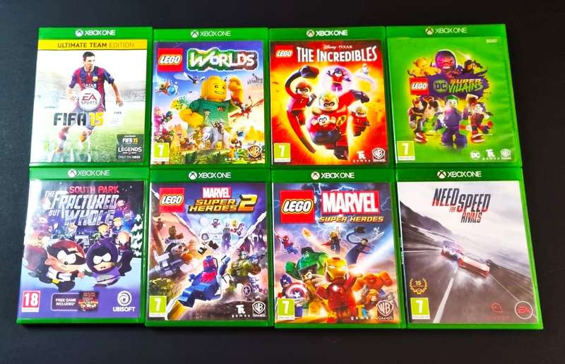 8 GAME XBOX BUNDLE
