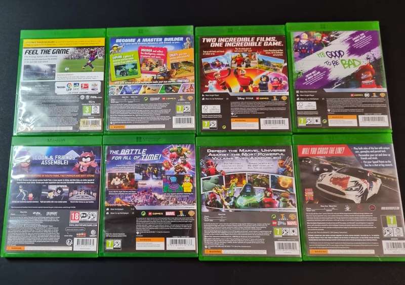 8 GAME XBOX BUNDLE