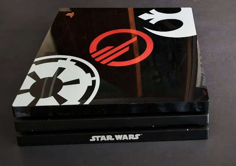 Incredible Rare Limited Edition Star Wars Playstation 4 Pro Bundle