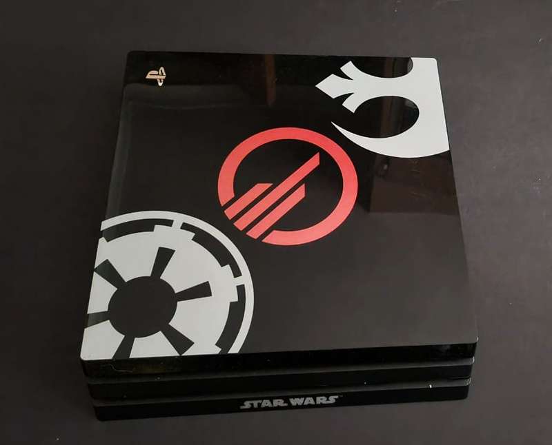 Incredible Rare Limited Edition Star Wars Playstation 4 Pro Bundle
