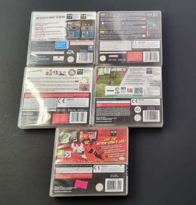 5 Game Nintendo DS Bundle