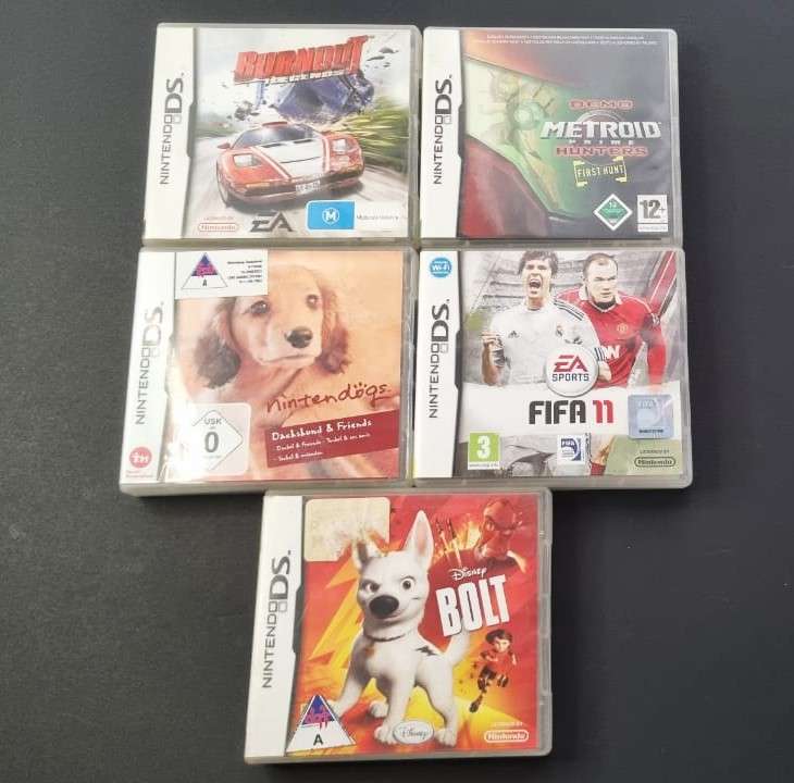 5 Game Nintendo DS Bundle