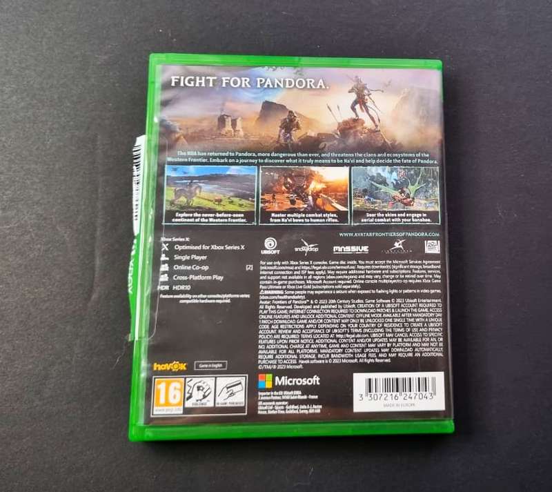 AVATAR FRONTIERS OF PANDORA XBOX SERIES X