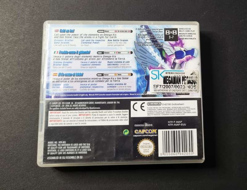 Rare Megaman Starforce Leo Nintendo DS