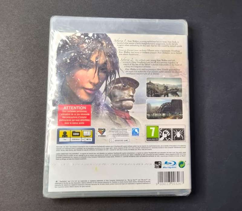 Syberia Collection PS3