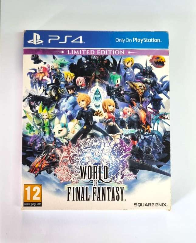 Limited Edition world of final fantasy (ps4)