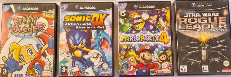 X4 NINTENDO GAMECUBE GAMES