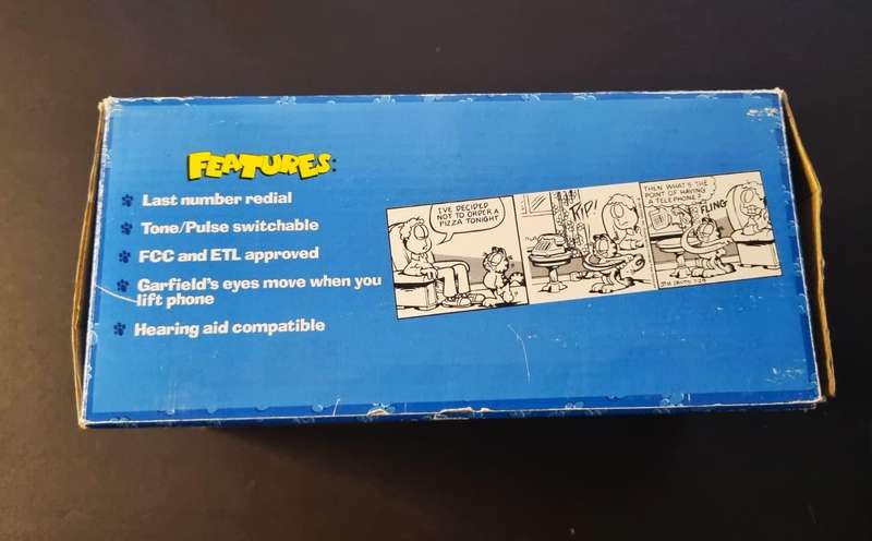 90s Incredibly rare complete in box Gafield Phone