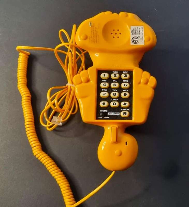 90s Incredibly rare complete in box Gafield Phone