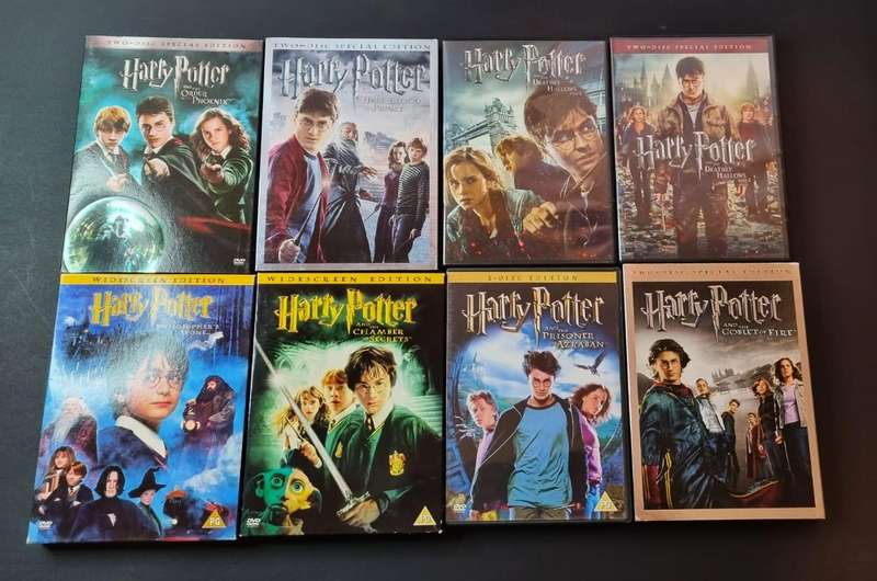 Harry Potter Enitre Collection Special Edition DVDS