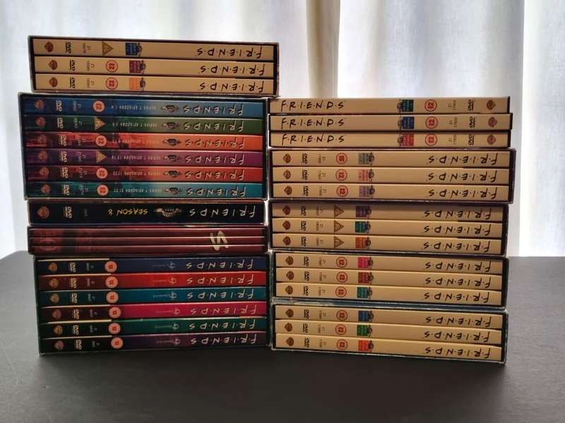 MEGA 10 BOX ENITRE COLLECTION FRIENDS ON DVD