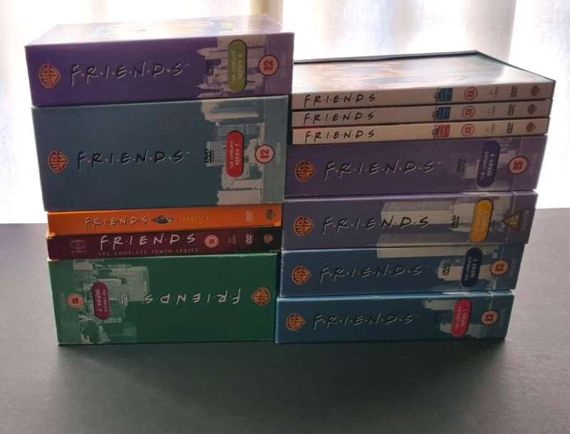 MEGA 10 BOX ENITRE COLLECTION FRIENDS ON DVD