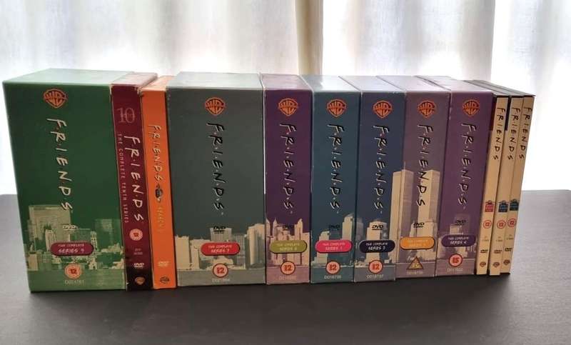 MEGA 10 BOX ENITRE COLLECTION FRIENDS ON DVD