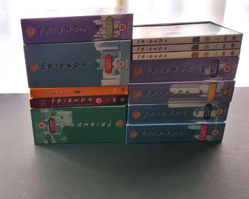 MEGA 10 BOX ENITRE COLLECTION FRIENDS ON DVD