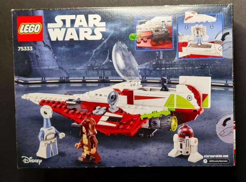 LEGO Star Wars  Obi-Wan Kenobis Jedi Starfighter (75333)  Brand New & Sealed