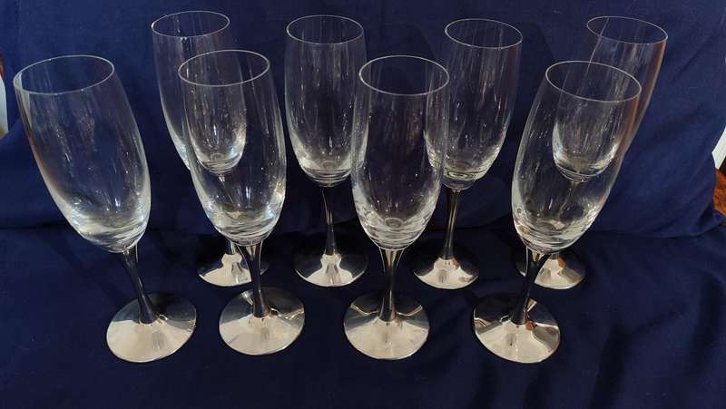 AMC CLASSIC CHAMPAGNE GLASSES