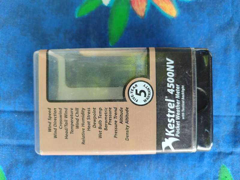 Kestrel 4500NV pocket weather meter