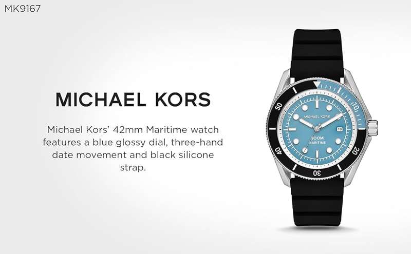 Mens Michael Kors  Maritime Silicone Watch MK9167 ## Brand New ##