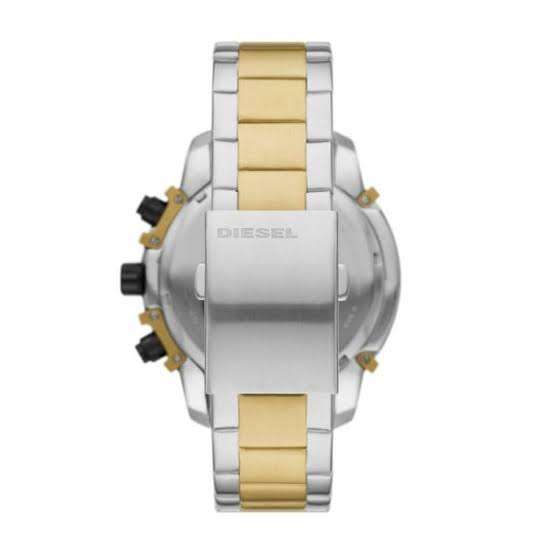 Men's Diesel Griffed Two Tone Dial Chronograph Watch DZ4577