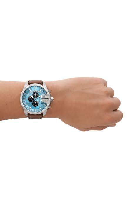 Diesel Mega Chief Chronograph Blue Dial Watch DZ4657