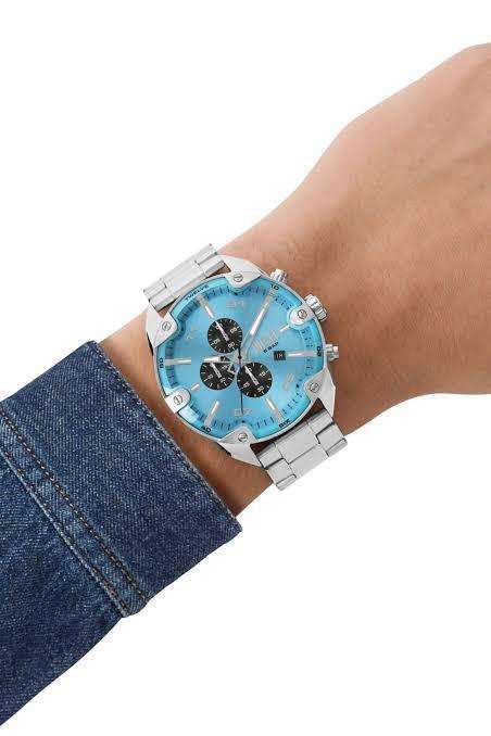 Men's Diesel Spiked Chronograph Watch DZ4655 ## Brand New ##