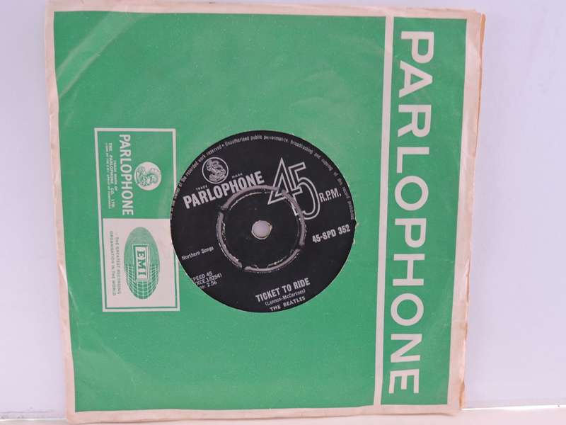 THE BEATLES - TICKET TO RIDE - VG/VG+