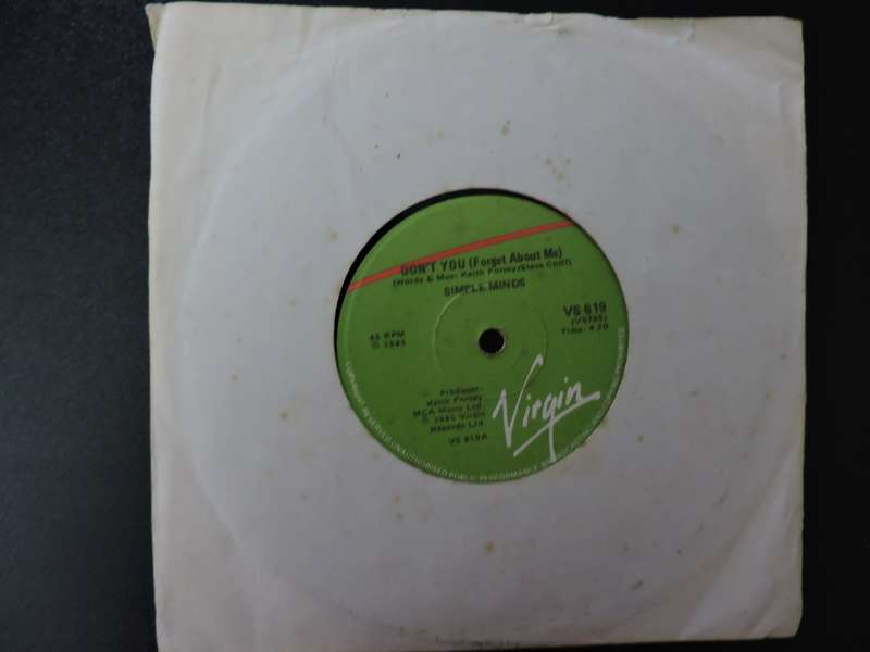 SIMPLE MINDS - DON'T YOU (FORGET ABOUT ME) - GENERIC/VG+