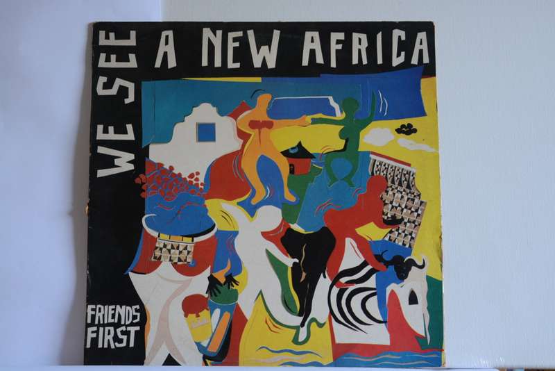 FIRST FRIENDS - WE SEE A NEW AFRICA - VG+/VG+