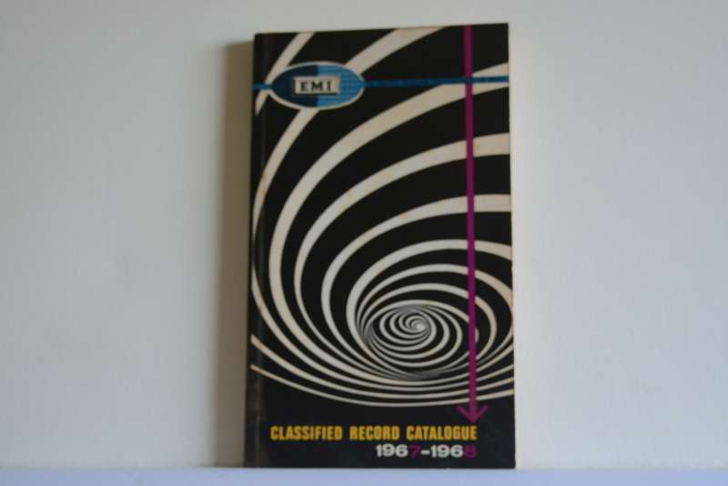 EMI CLASSIFIED RECORD CATALOGUE - 1967 - 1968 - VG+