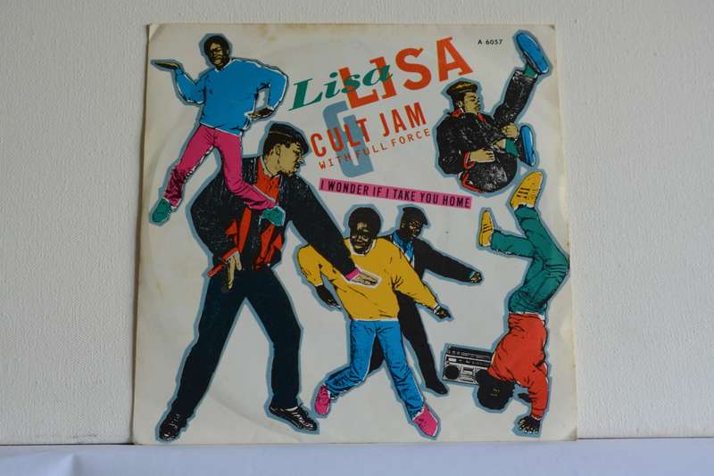 LISA LISA AND  CULT JAM WITH FULL FORCE - I WONDER IF I TAKE YOU HOME - VG+/VG+