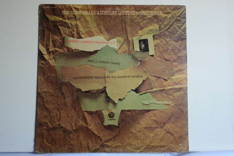 THE CANNONBALL ADDERLEY QUINTET AND ORCHESTRA - VG/VG+