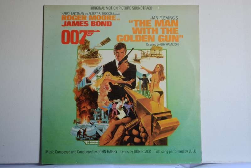 THE MAN WITH THE GOLDEN GUN - SOUNDTRACK - VG+/VG+