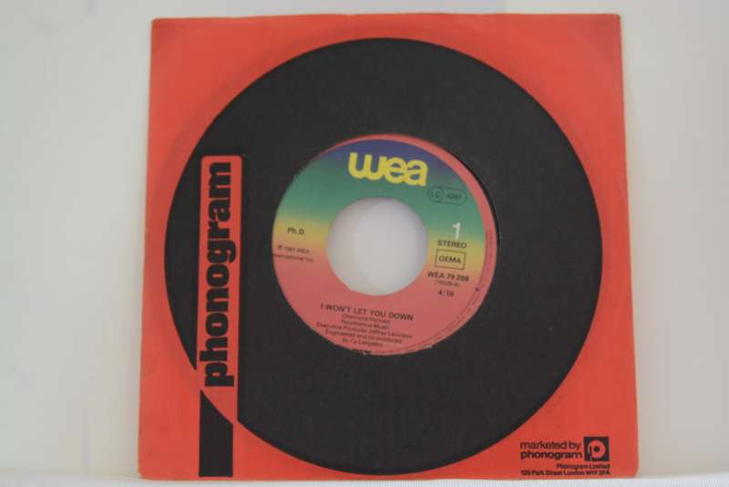 PH.D.  - I WONT LET YOU DOWN - VG+/EX-