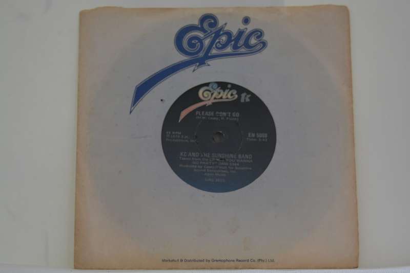 KC AND THE SUNSHINE BAND - PLEASE DONT GO - VG/EX