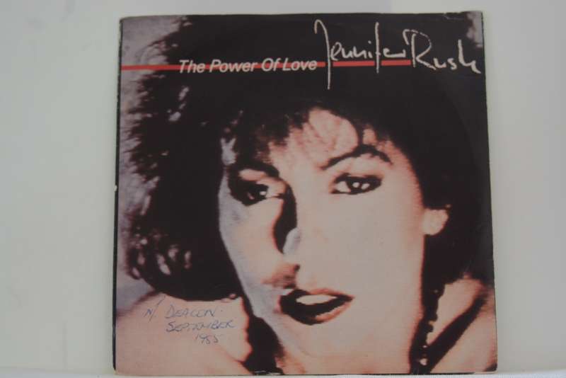 JENNIFER RUSH - THE POWER OF LOVE - VG/EX-
