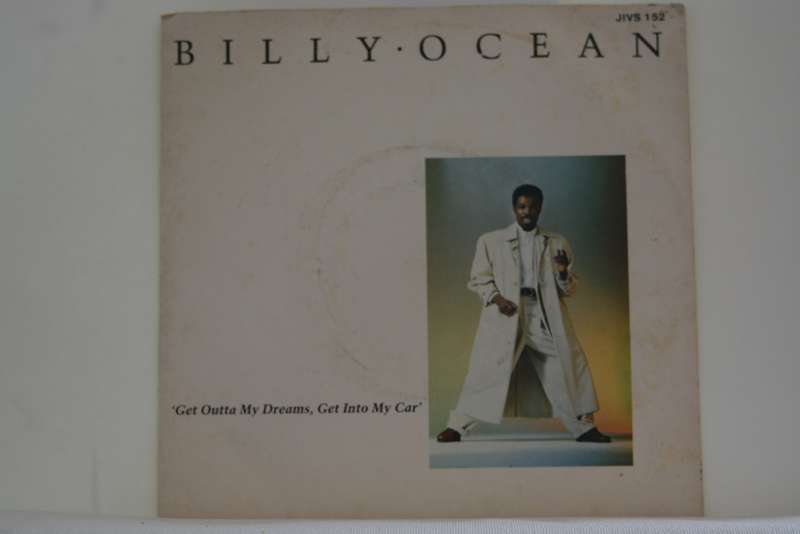 BILLY OCEAN - GET OUTTA MY DREAMS, AND INTO MY CAR - VG/EX-