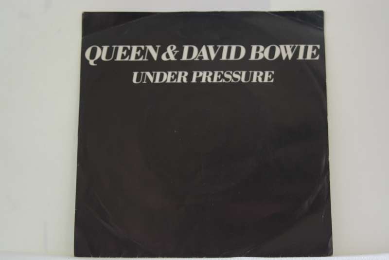 QUEEN AND DAVID BOWIE - UNDER PRESSURE - VG+/VG+