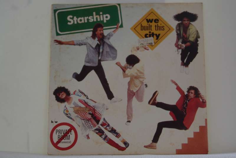 STARSHIP - WE BUILT THIS CITY - VG+/EX