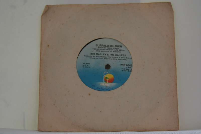 BOB MARLEY AND THE WAILERS - BUFFALO SOLDIER - VG+