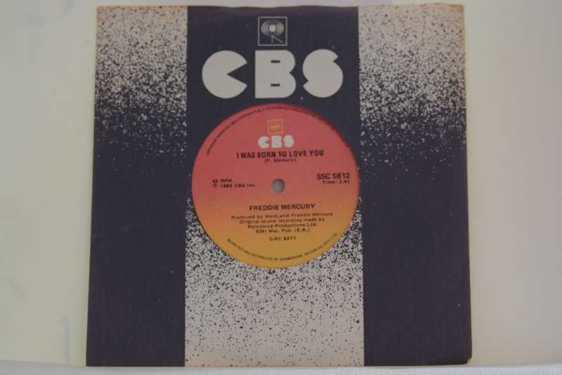 FREDDIE MERCURY - I WAS BORN TO LOVE YOU - VG+/VG+