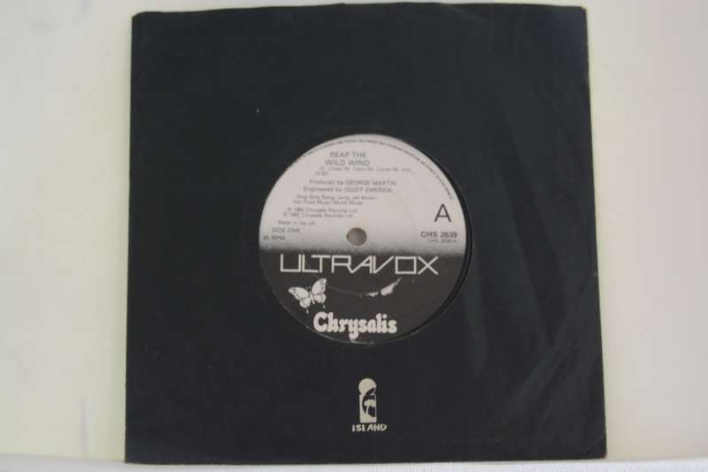 ULTRAVOX - REAP THE WILD WIND - VG/VG+