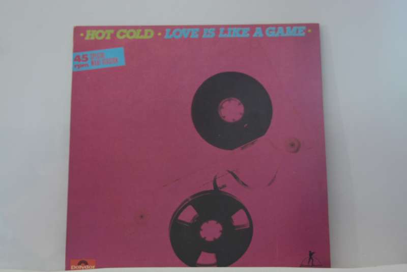 HOT COLD - LOVE IS LIKE A GAME -EX/EX