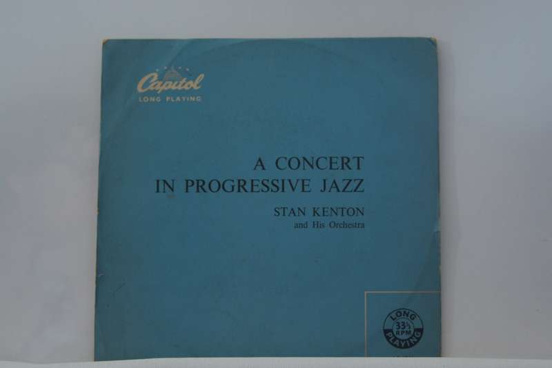 STAN KENTON AND HIS ORCHESTRA - A CONCERT IN PROGRESSIVE JAZZ - VG/VG
